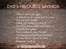 DAD'S FAVOURITE